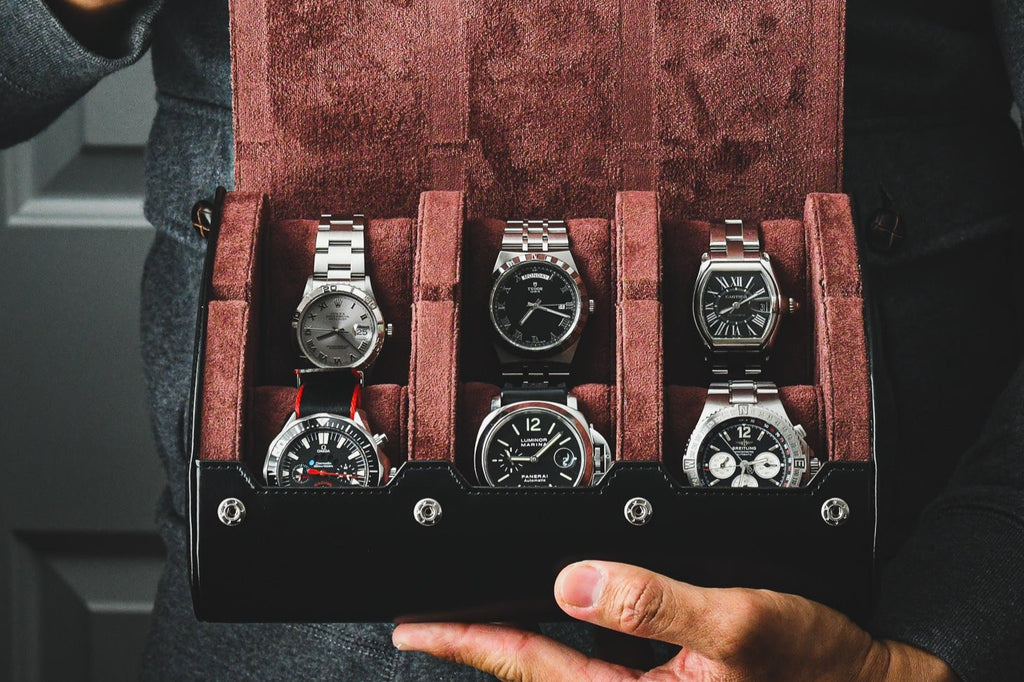 6 Watch Case - Jade Black