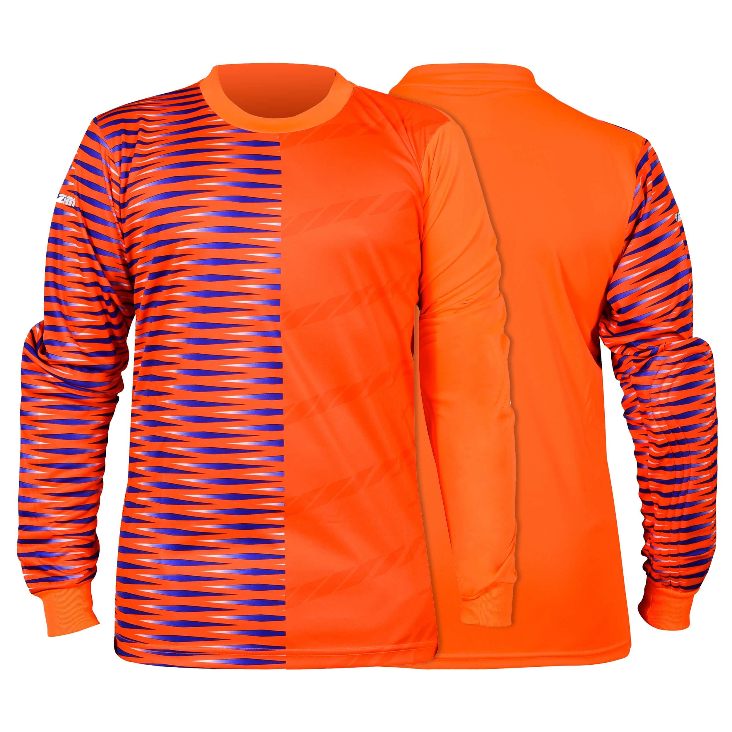 Portola Goalkeeper Jersey - Orange/Royal/Silver Vizari Sports