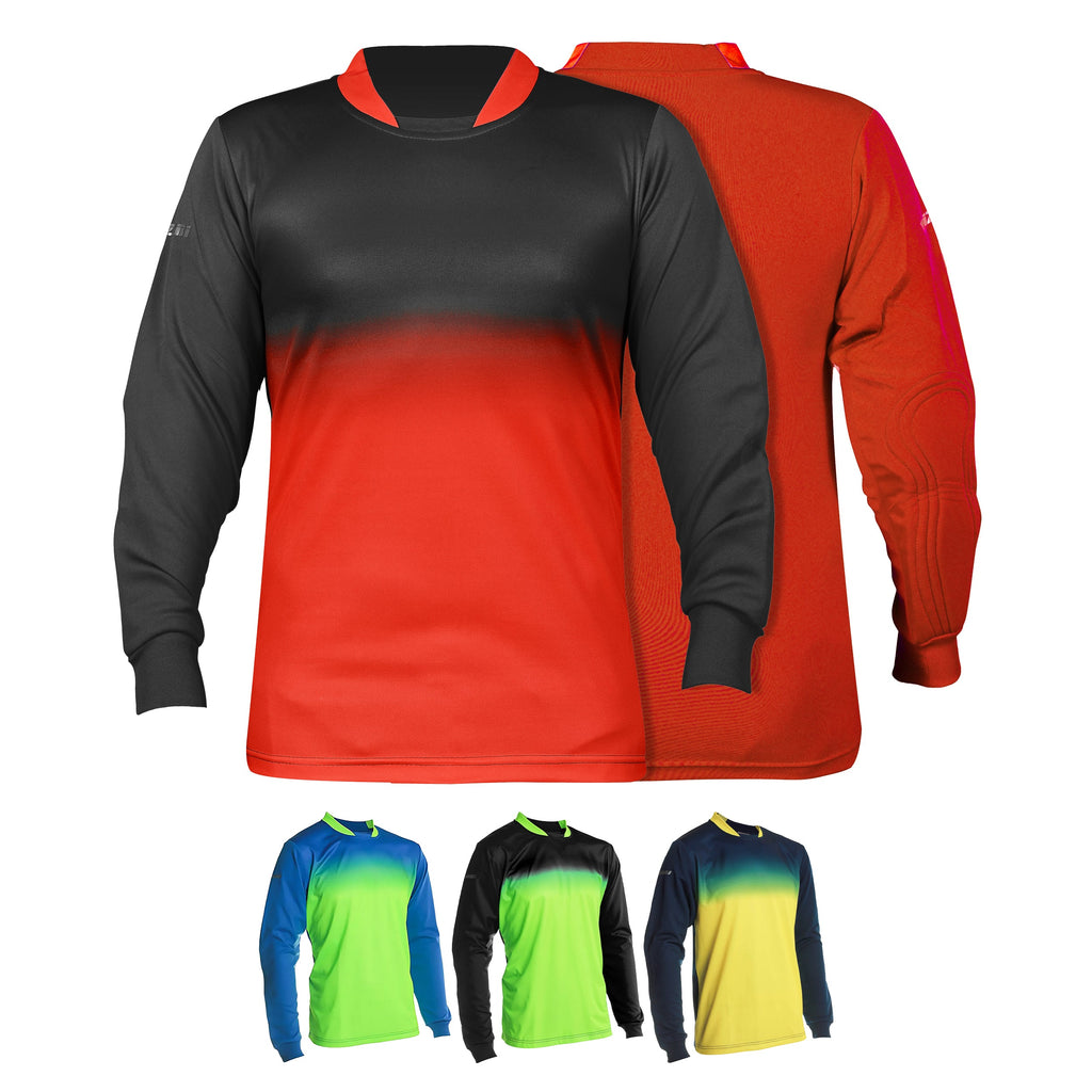 Vallejo Goalkeeper Jersey with Padded Elbows – Orange/Black