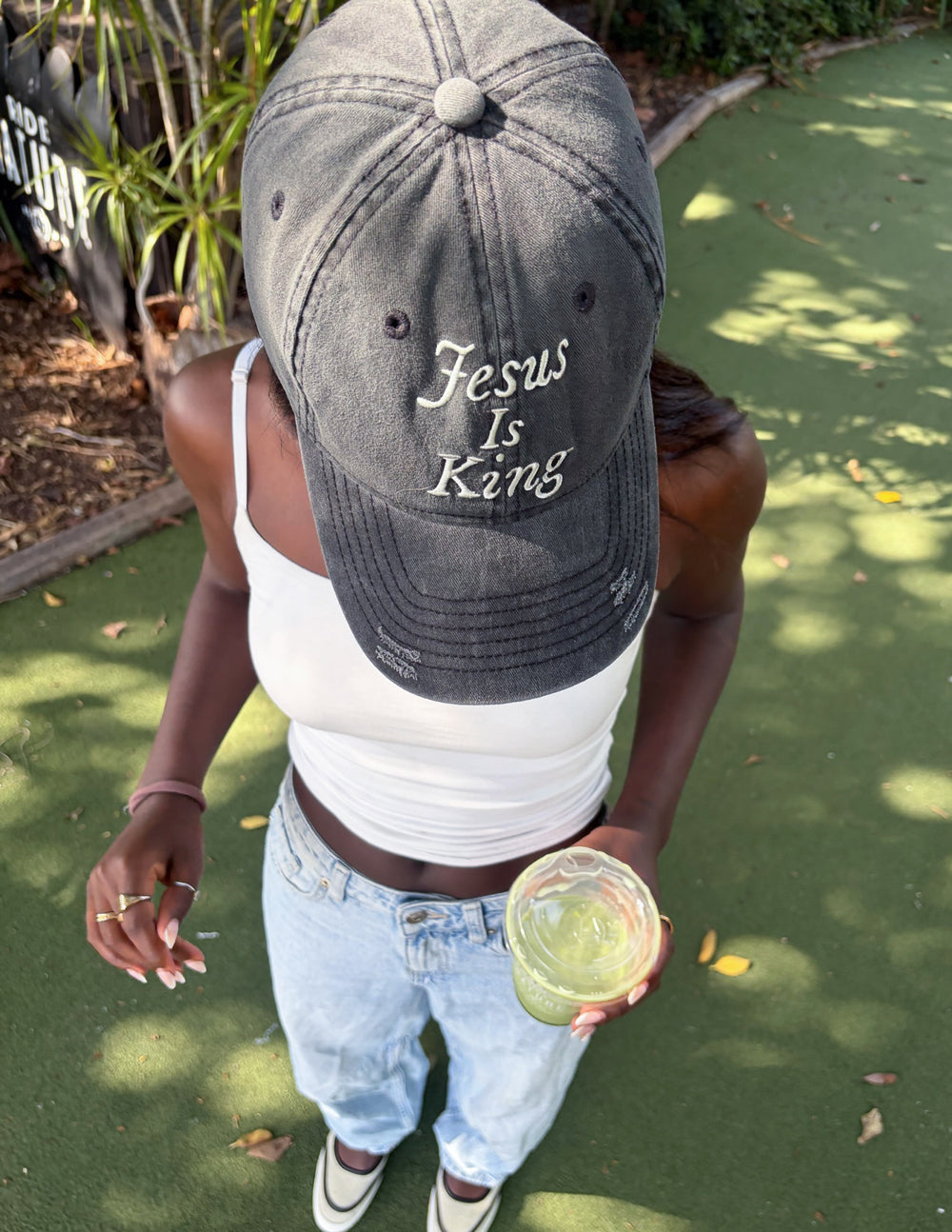 Jesus Is King Hat Elevated Faith