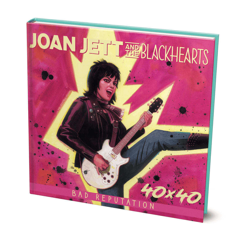 JOAN JETT & THE BLACKHEARTS - 40x40: Bad Reputation/I Love Rock 'n' Roll - Deluxe Book Z2 Comics
