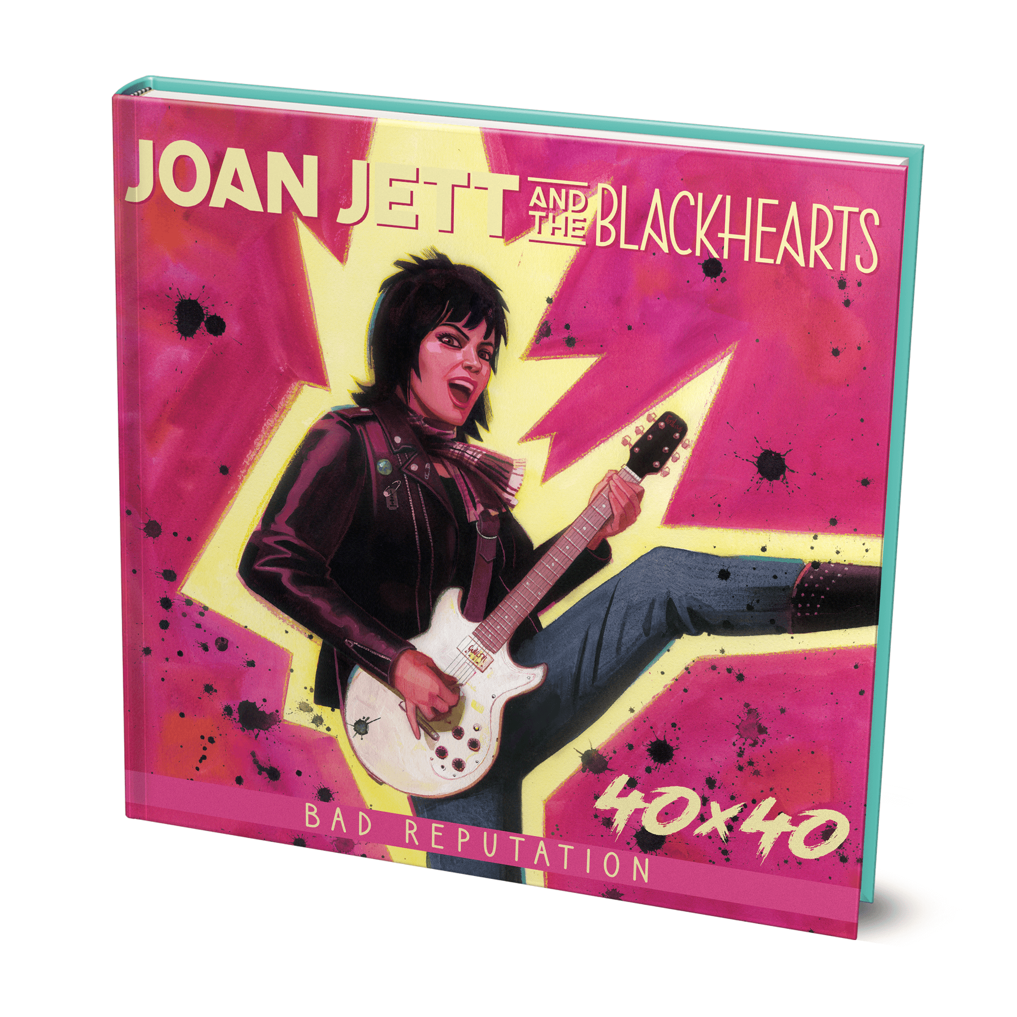 JOAN JETT & THE BLACKHEARTS - 40x40: Bad Reputation/I Love Rock 'n' Roll - Deluxe Book Z2 Comics