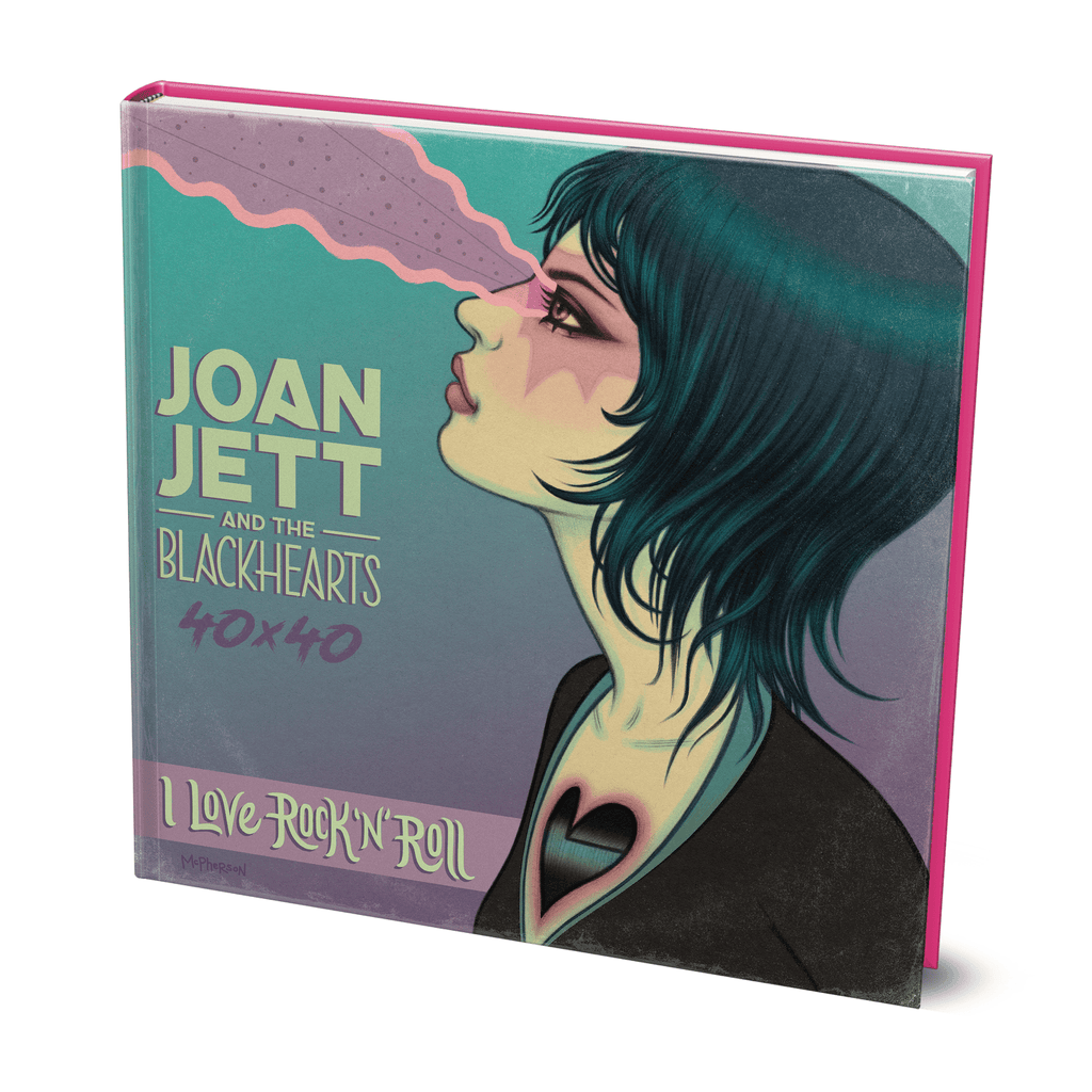 JOAN JETT & THE BLACKHEARTS - 40x40: Bad Reputation/I Love Rock 'n' Roll - Deluxe Book Z2 Comics