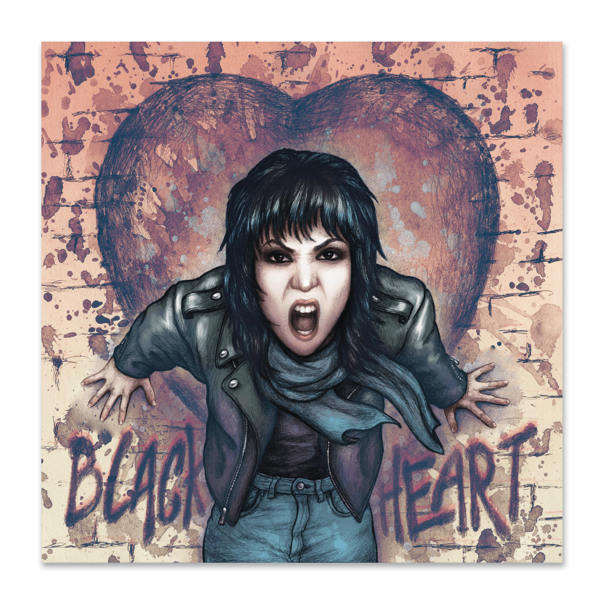 JOAN JETT & THE BLACKHEARTS - 40x40: Bad Reputation/I Love Rock 'n' Roll - Deluxe Book Z2 Comics