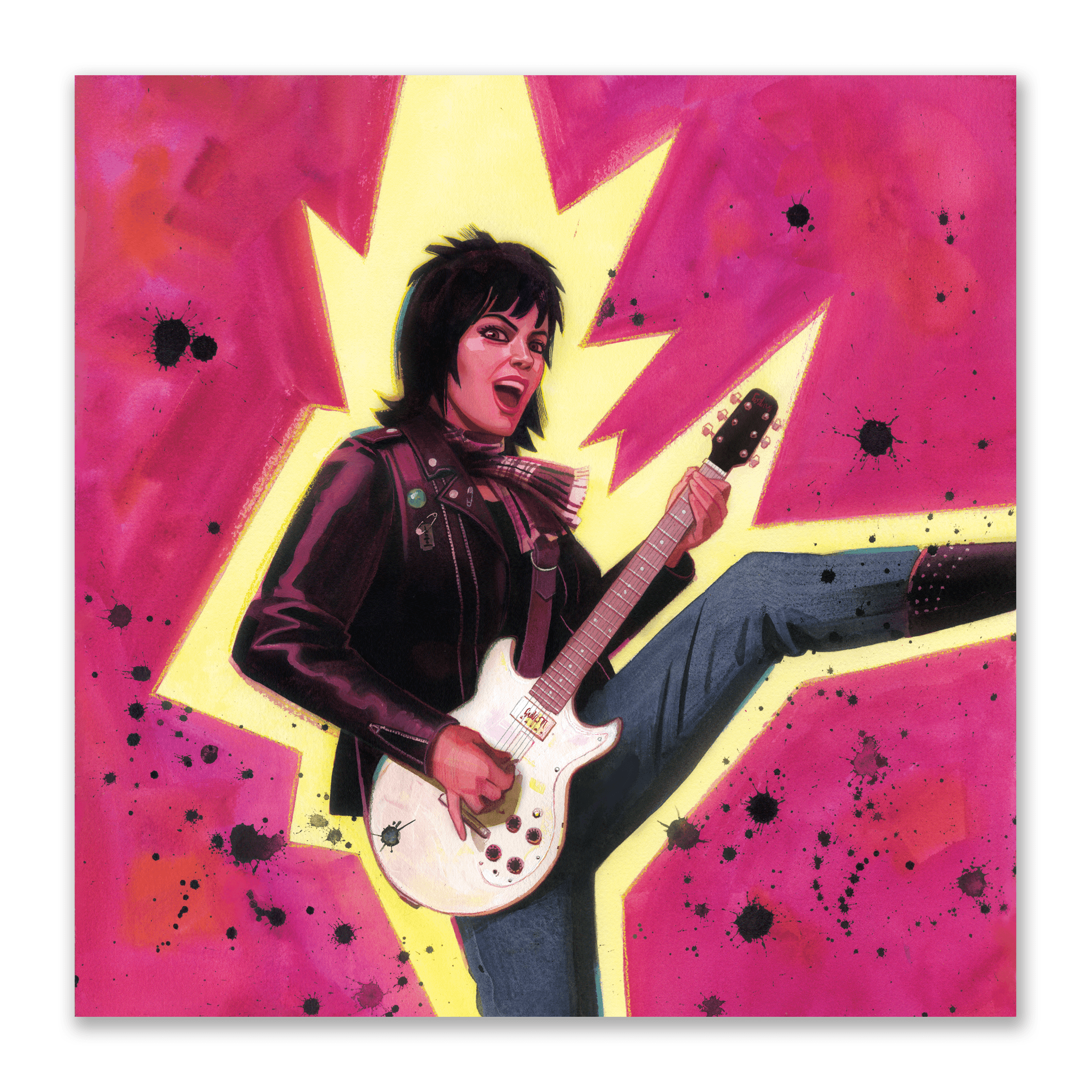 JOAN JETT & THE BLACKHEARTS - 40x40: Bad Reputation/I Love Rock 'n' Roll - Deluxe Book Z2 Comics