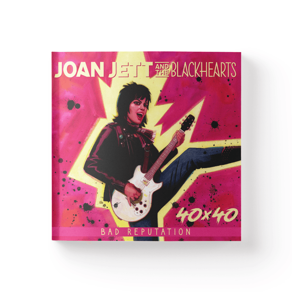 JOAN JETT & THE BLACKHEARTS - 40x40: Bad Reputation/I Love Rock 'n' Roll - Deluxe Book Z2 Comics