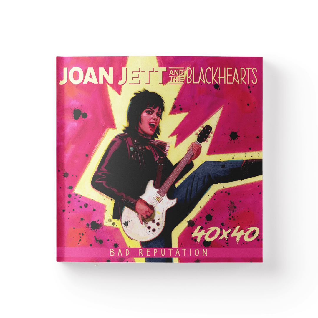 JOAN JETT & THE BLACKHEARTS - 40x40: Bad Reputation/I Love Rock 'n' Roll - Deluxe Book Z2 Comics
