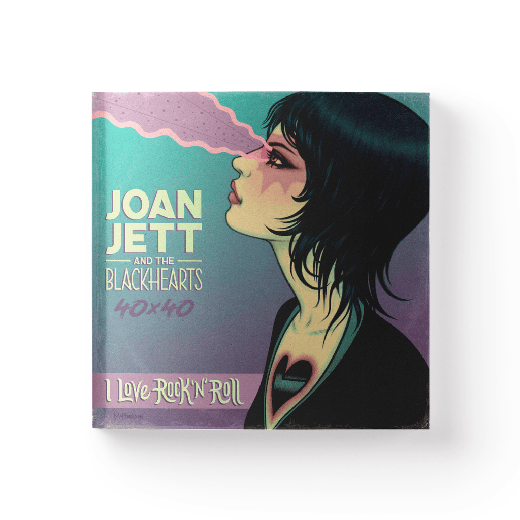 JOAN JETT & THE BLACKHEARTS - 40x40: Bad Reputation/I Love Rock 'n' Roll - Deluxe Book Z2 Comics