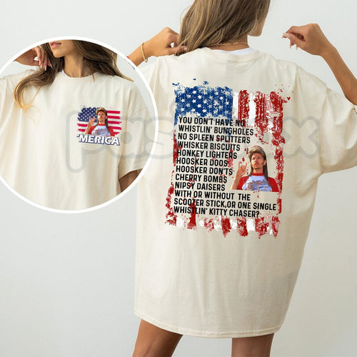 "Joe Dirt" Funny 4th of July T-Shirt – Retro USA Fireworks Graphic Tee, Premium 100% Cotton Cult Classic Movie Shirt, Sarcastic Patriotic Unisex Top, Made in USA Pasimax
