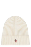 MONCLER GRENOBLE Men's Wool Ribbed Hat