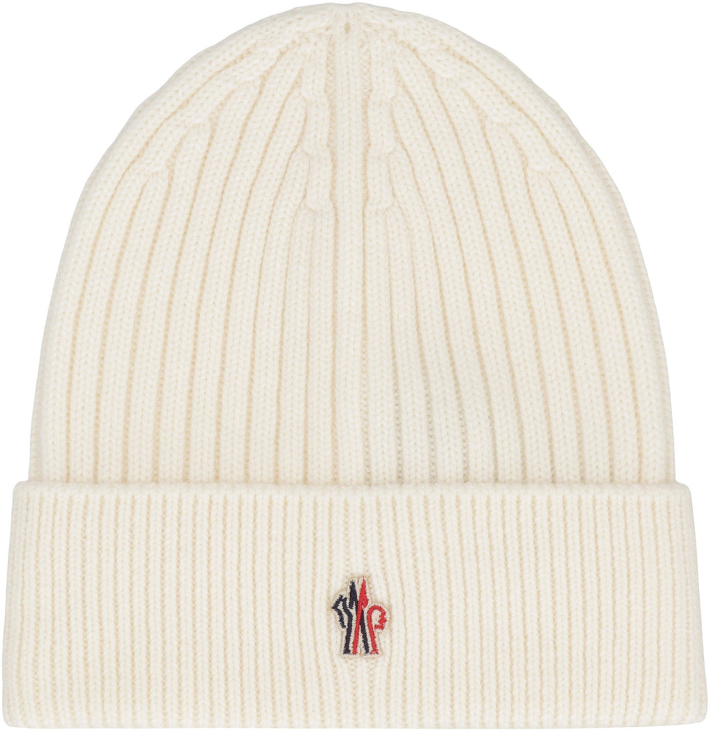 MONCLER GRENOBLE Men's Wool Ribbed Hat