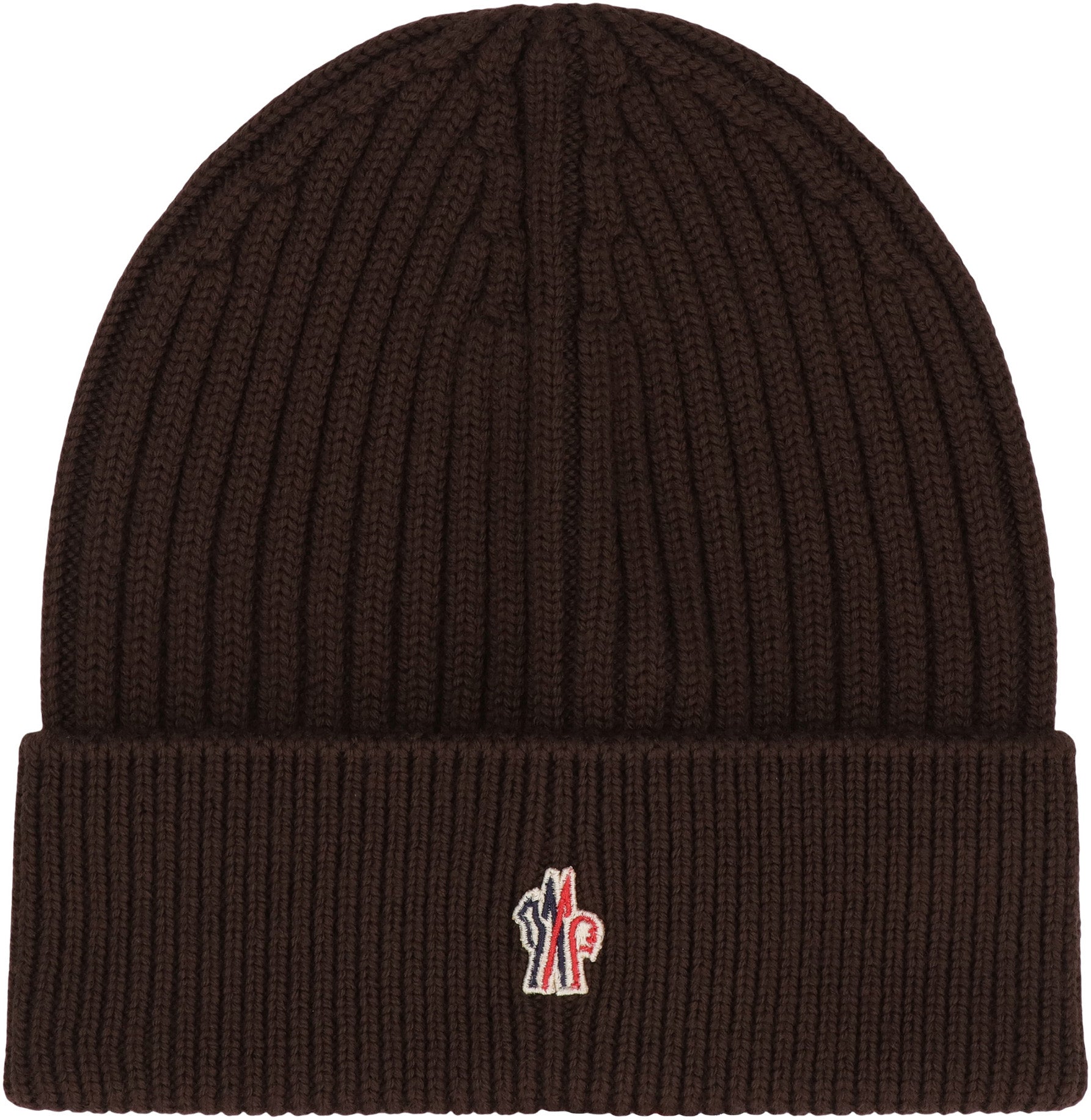 MONCLER GRENOBLE Men's Wool Ribbed Hat