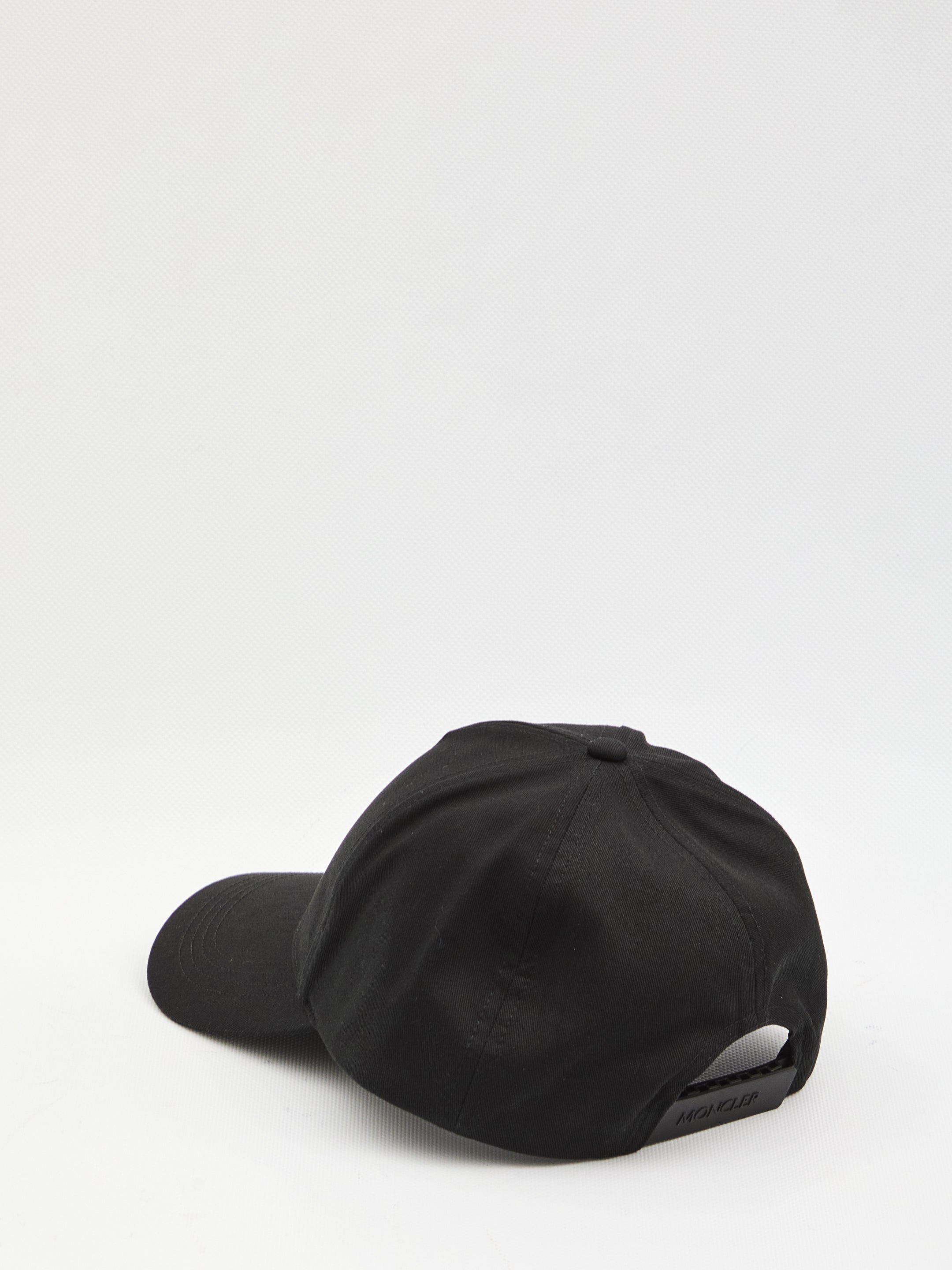 MONCLER Genuine Cotton Gabardine Baseball Cap