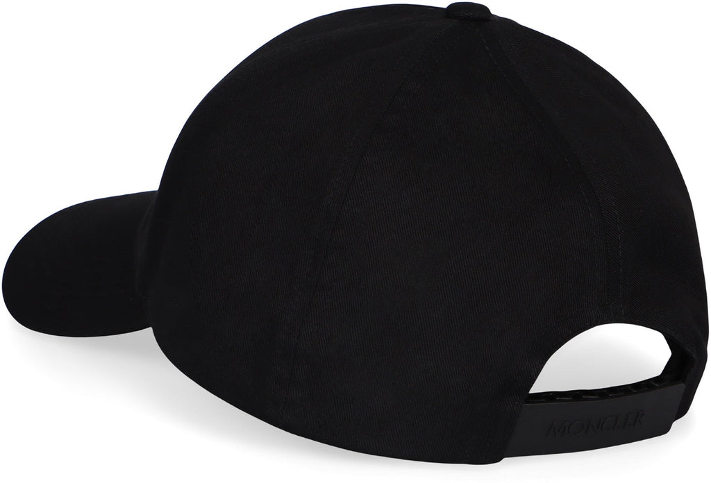 MONCLER Genuine Cotton Gabardine Baseball Cap