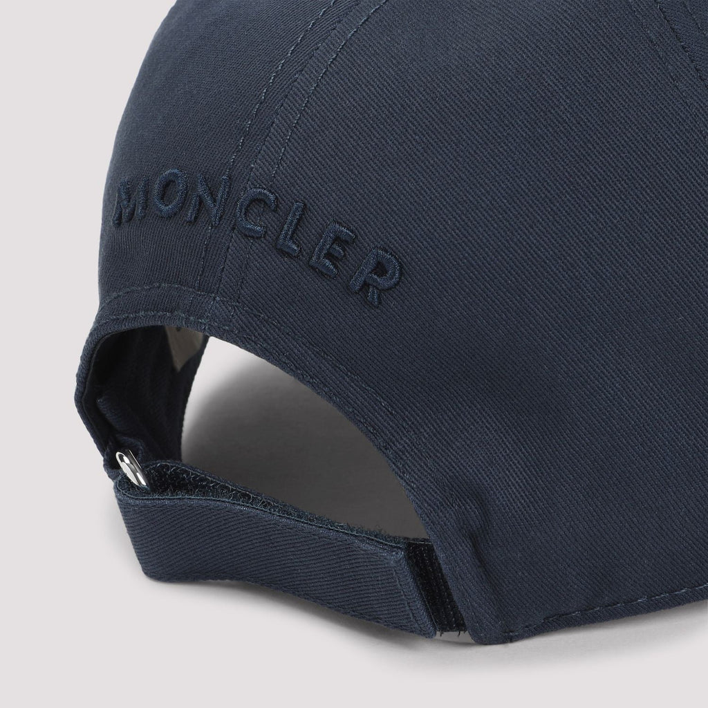 MONCLER Logo Embroidered Baseball Cap