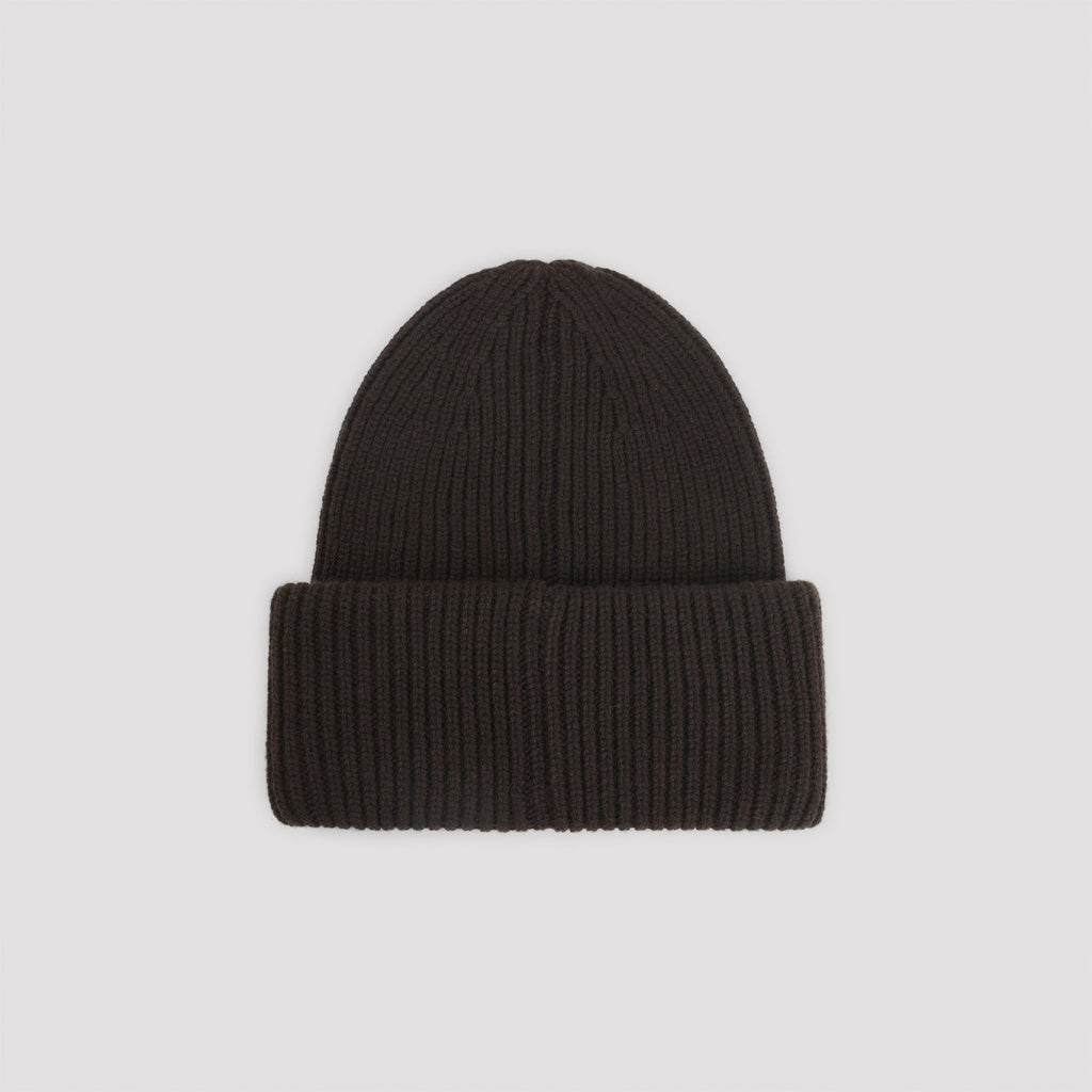 MONCLER Wool Blend Beanie Hat for Men