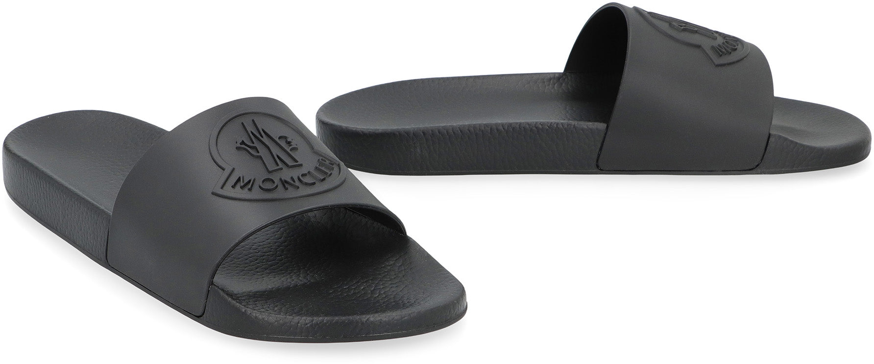 MONCLER Rubber Slide Sandals for Men - FW25 Collection Banlieue91