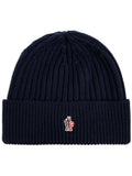 MONCLER Authentic Wool Hat for Men - FW25 Collection