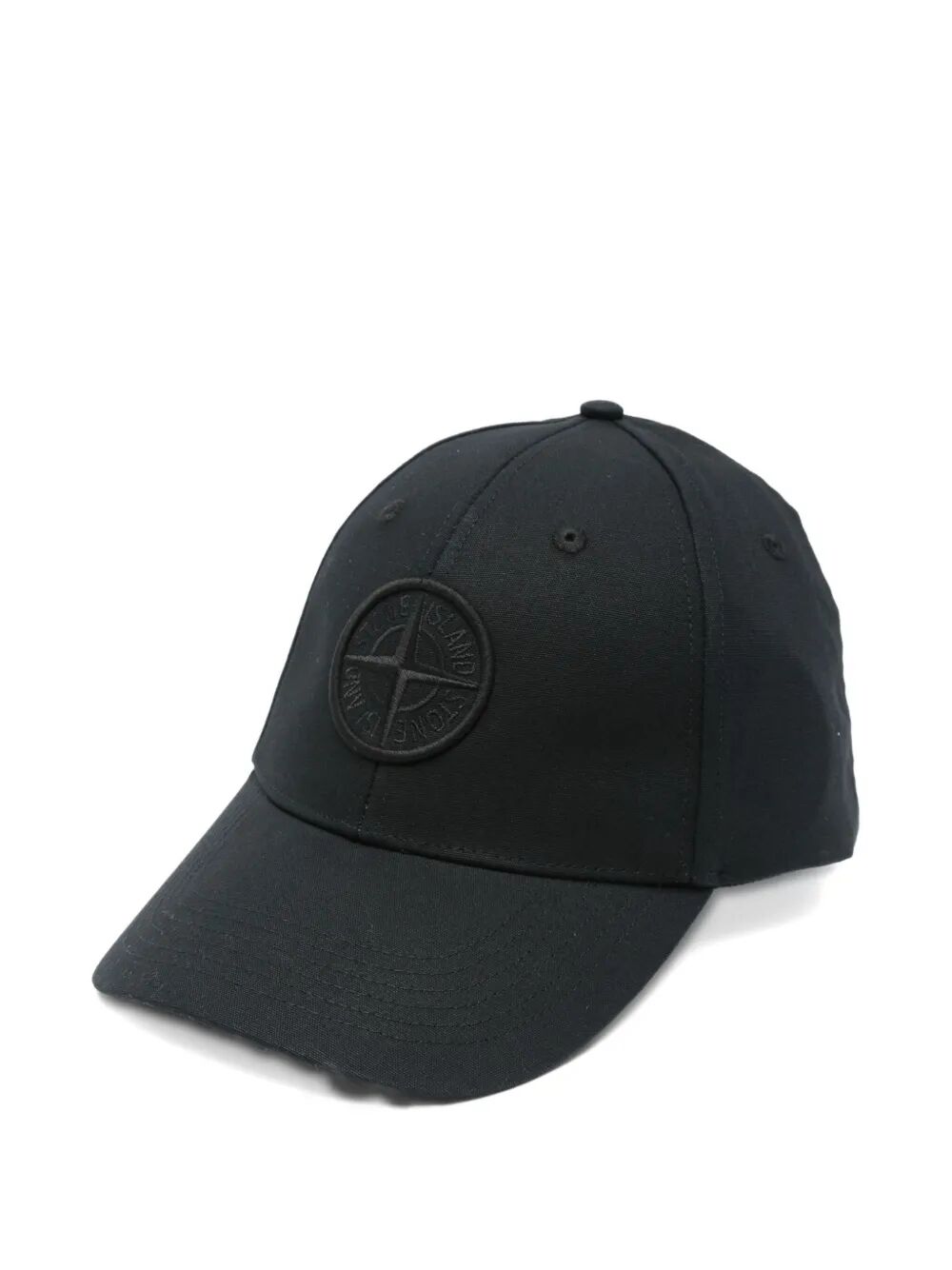 STONE ISLAND Logo Cotton Baseball Cap