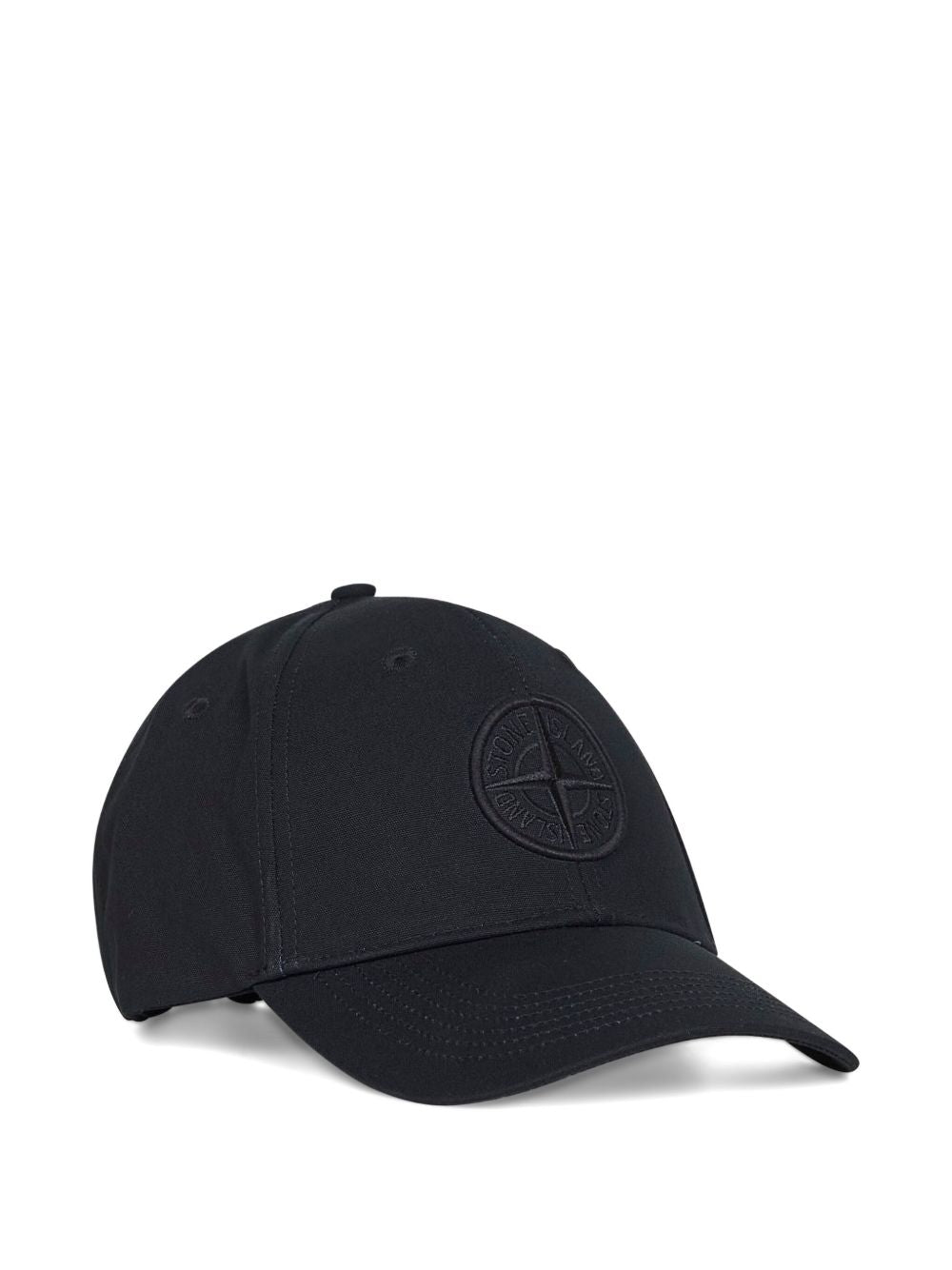 STONE ISLAND Logo Cotton Baseball Cap