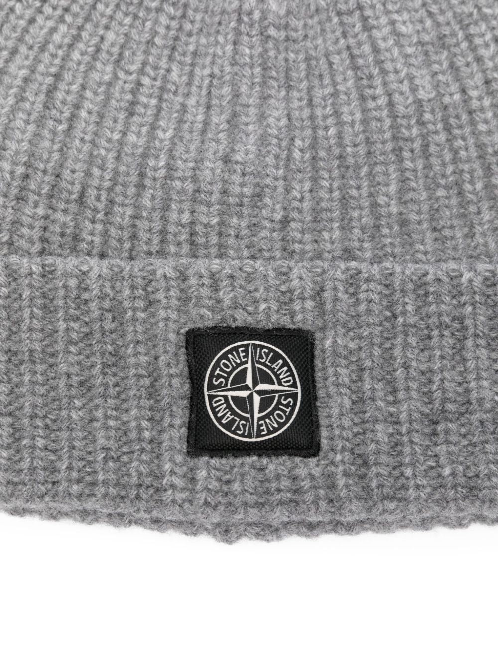 STONE ISLAND Lightweight Wool Knit Beanie for Men