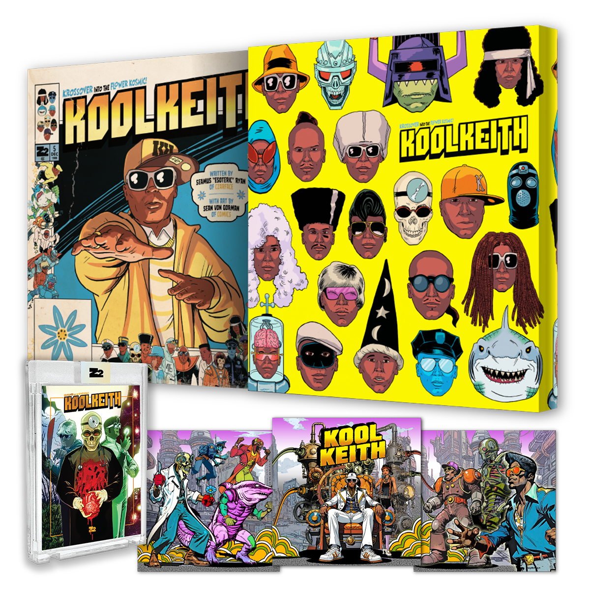 KOOL KEITH: KROSSOVER INTO THE FLOWER KOSMIC (Deluxe Edition) Z2 Comics