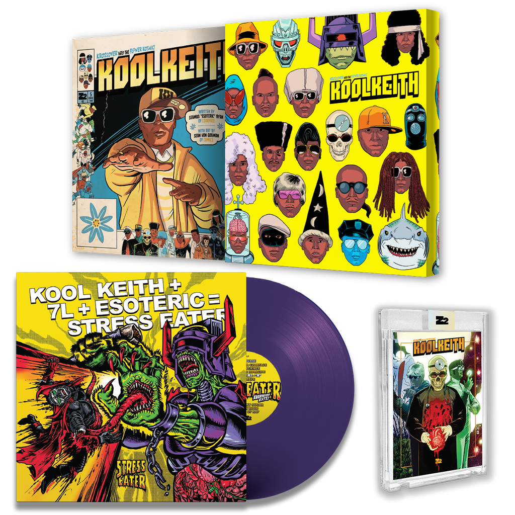 KOOL KEITH: KROSSOVER INTO THE FLOWER KOSMIC (Signed Platinum Edition) Z2 Comics