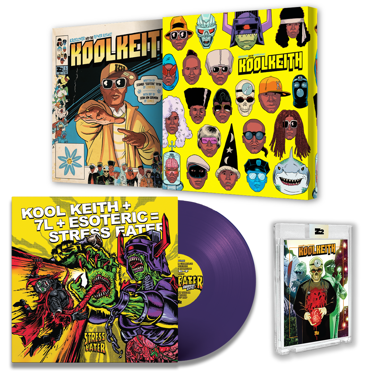 KOOL KEITH: KROSSOVER INTO THE FLOWER KOSMIC (Signed Platinum Edition) Z2 Comics