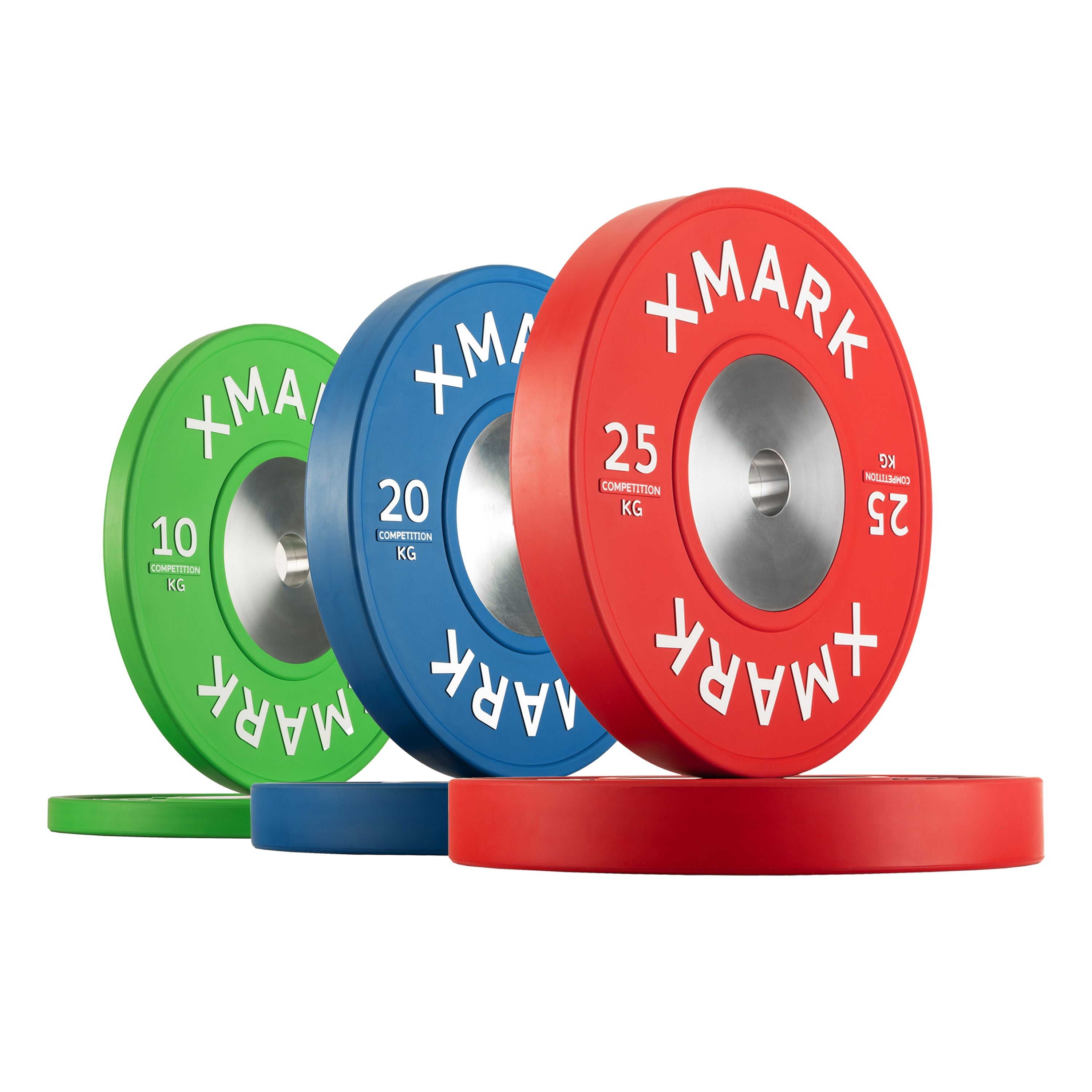 Premium Competition Bumper Plates (KG), Sets and Pairs XMARK