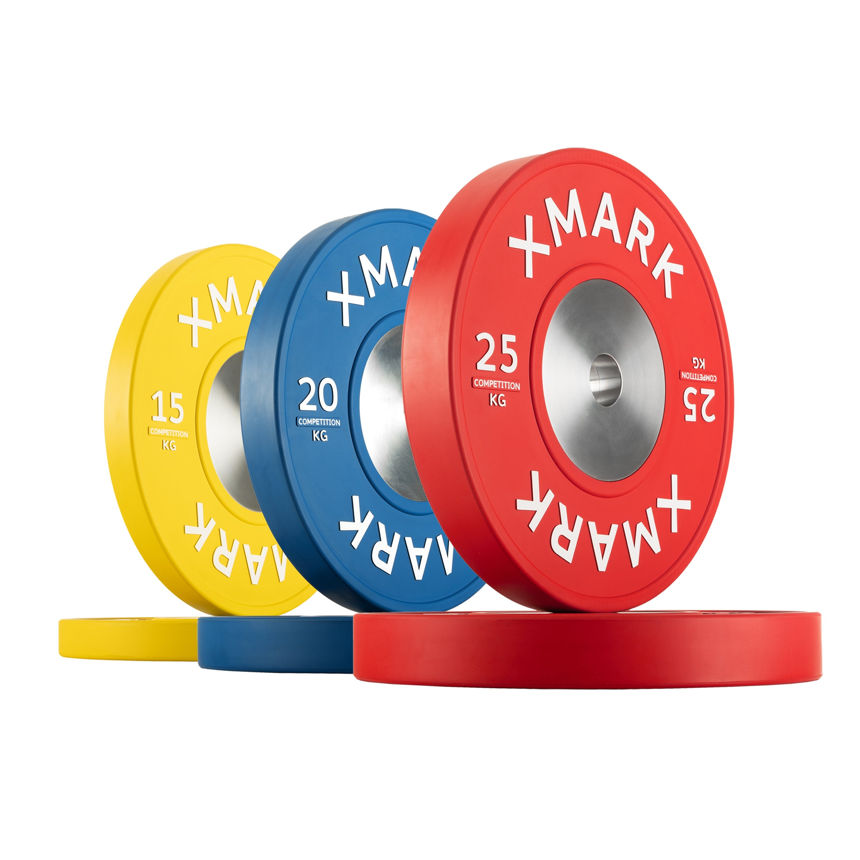 Premium Competition Bumper Plates (KG), Sets and Pairs XMARK