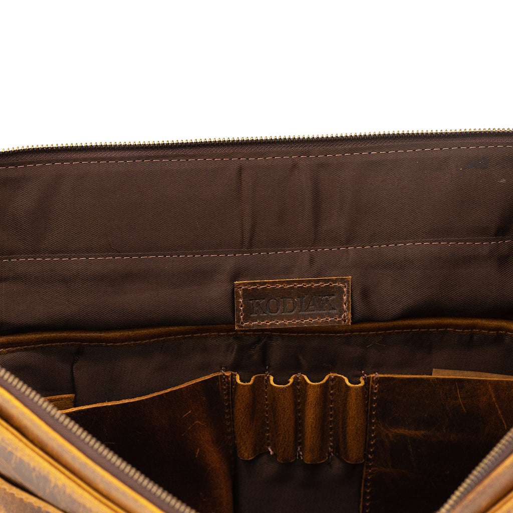 Sitka Leather Messenger Kodiak Leather