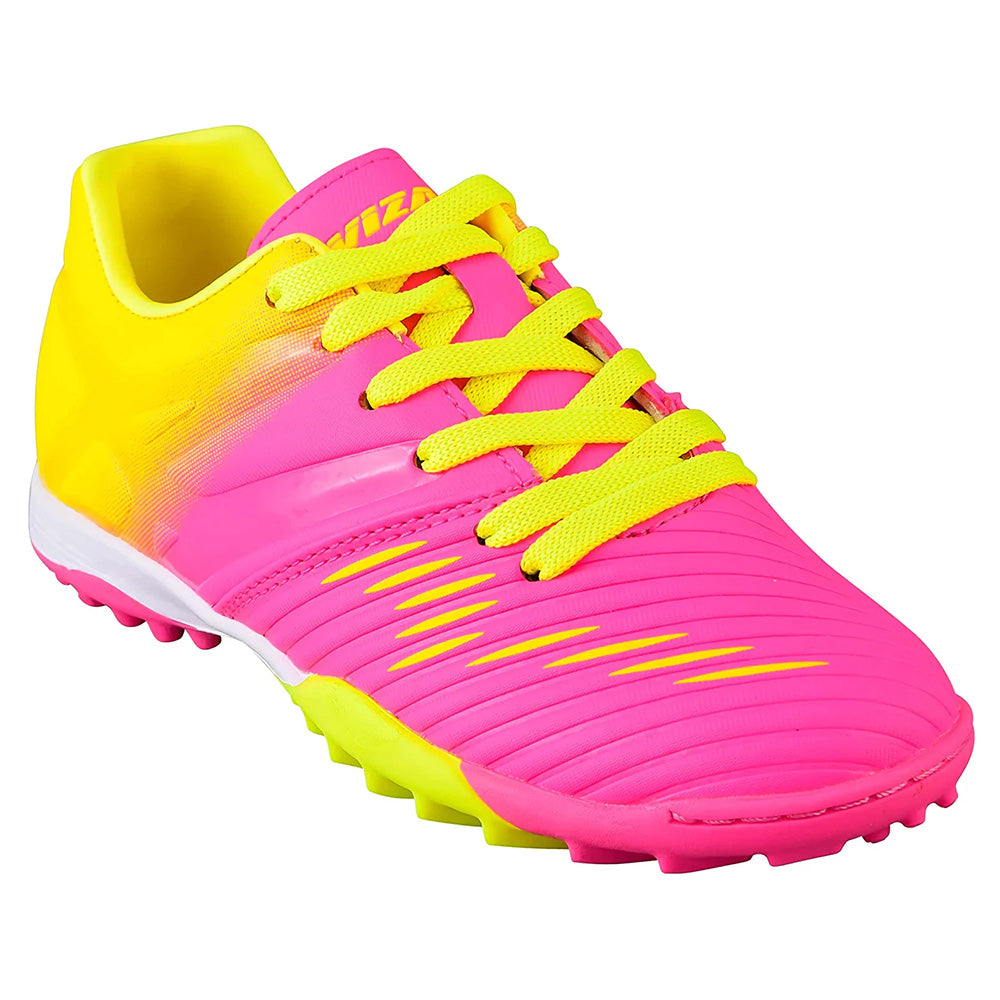 Liga Turf Soccer Shoes - Pink/Yellow Vizari Sports