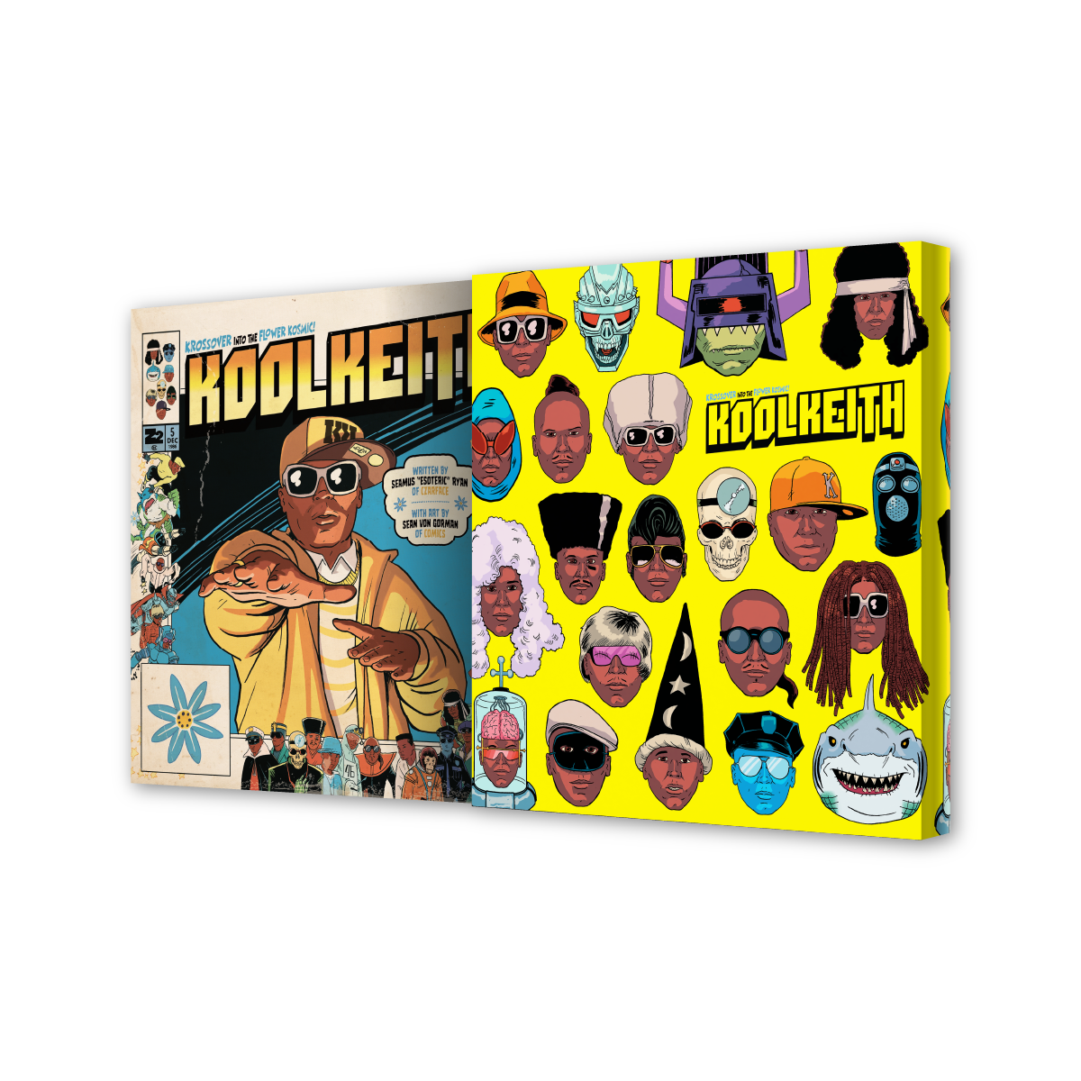 KOOL KEITH: KROSSOVER INTO THE FLOWER KOSMIC (Signed Platinum Edition) Z2 Comics