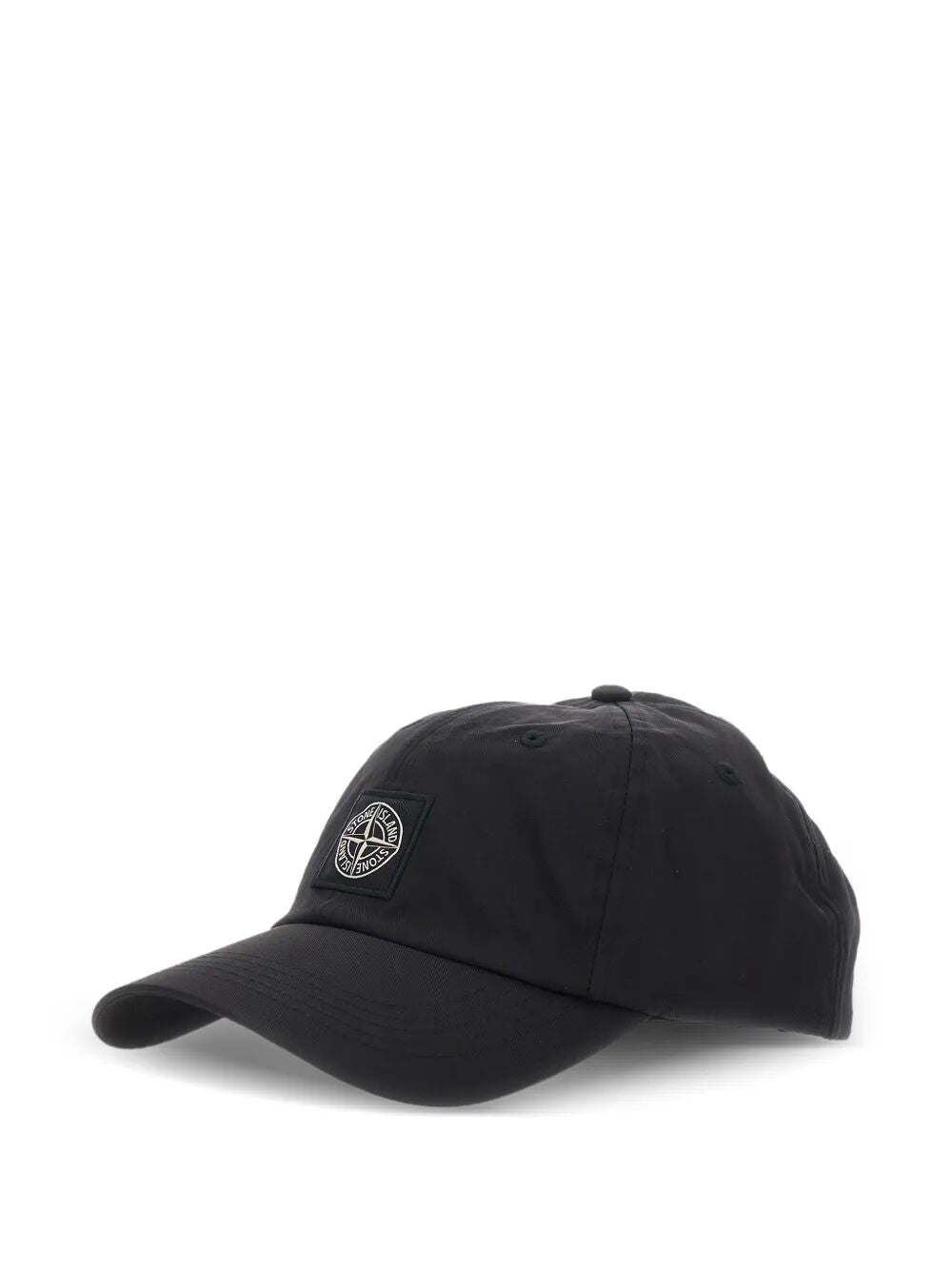 STONE ISLAND Nylon Baseball Cap with Compass Logo Patch