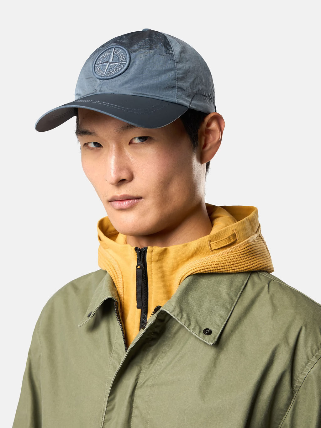 STONE ISLAND Nylon Metal Baseball Cap
