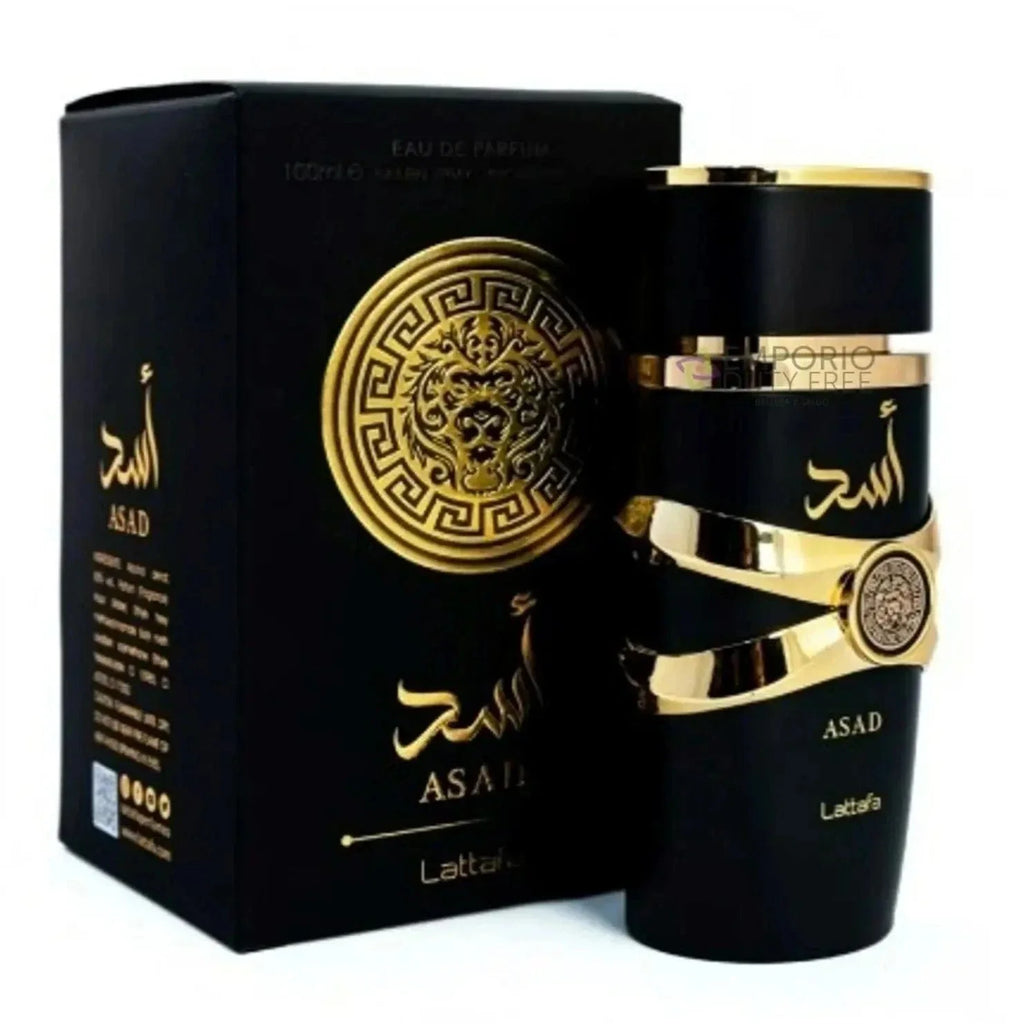 LATTAFA ASAD MEN’S PERFUME/COLOGNE FOR MEN EAU DE PARFUM 3.4 OZ/ GIFT SET 3.4 OZ EDP