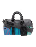 Louis Vuitton X Yayoi Kusama Monogram Eclipse Pumpkin Keepall Bandoulière 25 Banlieue91