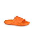 LOUIS VUITTON Waterfront Slide Slippers Men's Orange