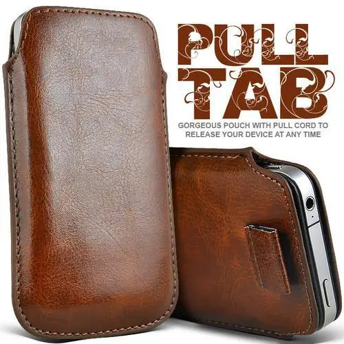 Leather Pouch Coque For iPhone 5 5S SE 5C Case Pocket Rope Holster Pull Tab Pouch Cover For iPhone SE 5 S E 5C Phone Bag Case V.I.P Digital Presence