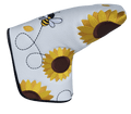 Let It Bee Embroidered Blade Putter Cover by ReadyGOLF