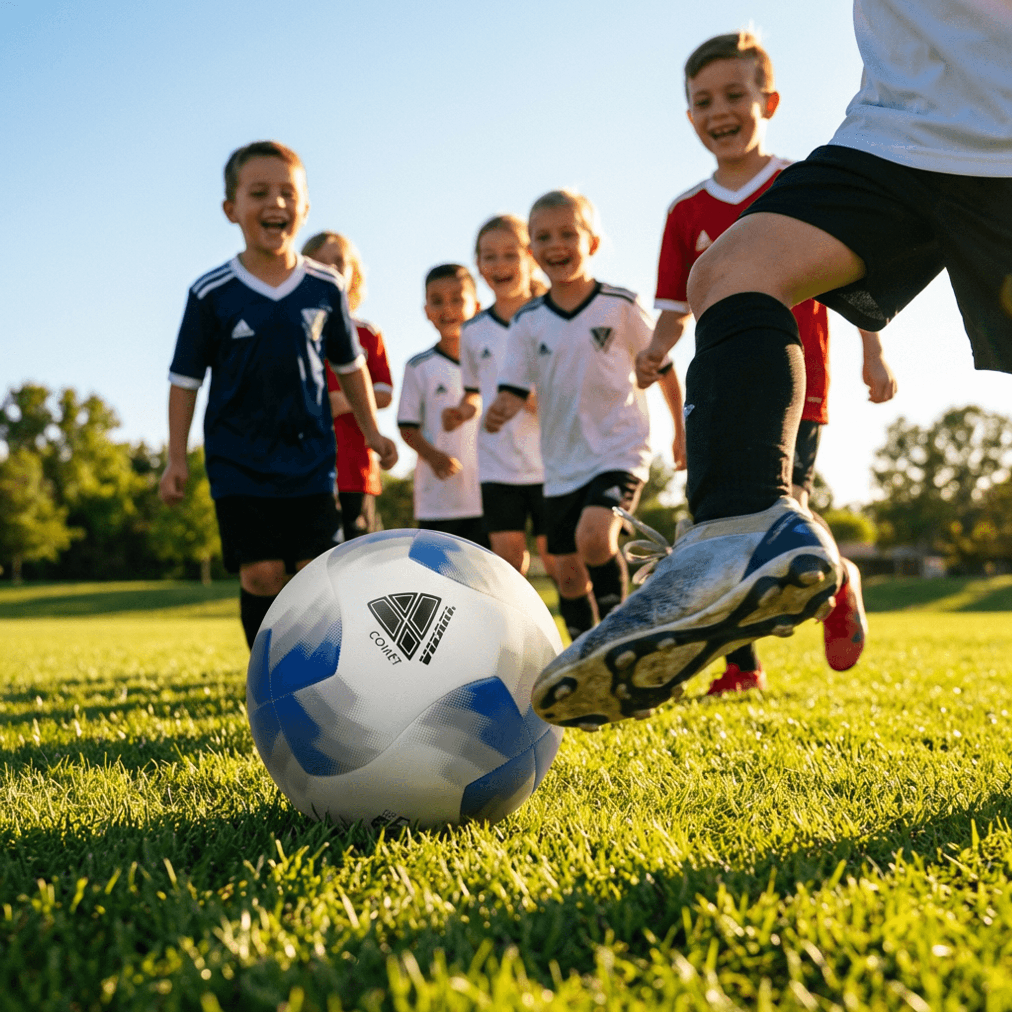 Comet Soccer Ball – Blue Vizari Sports