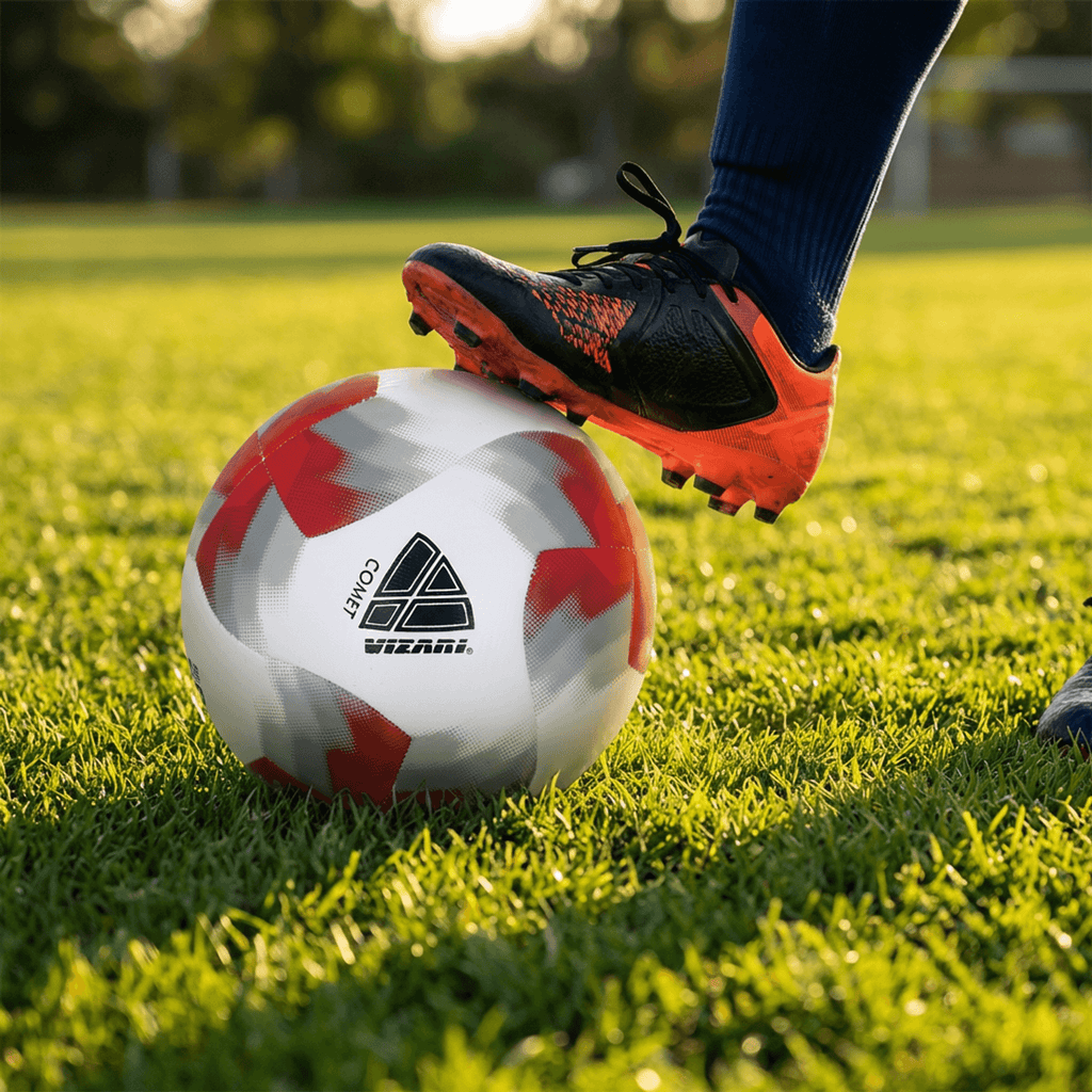 Comet Soccer Ball - Red Vizari Sports