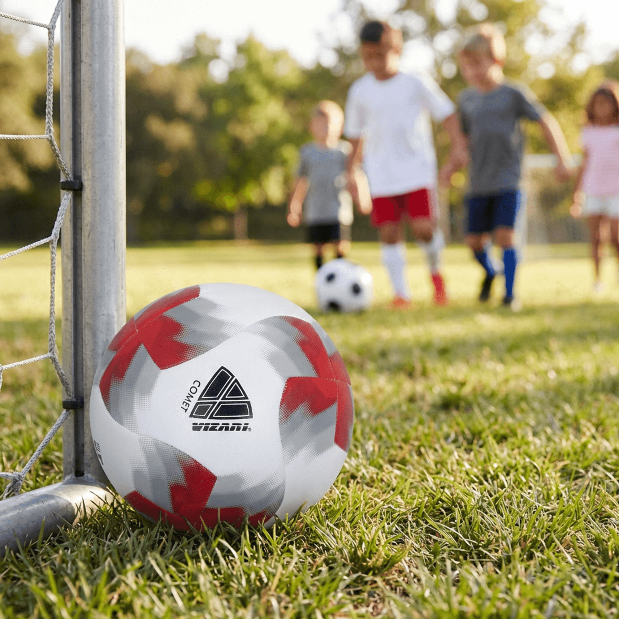 Comet Soccer Ball - Red Vizari Sports