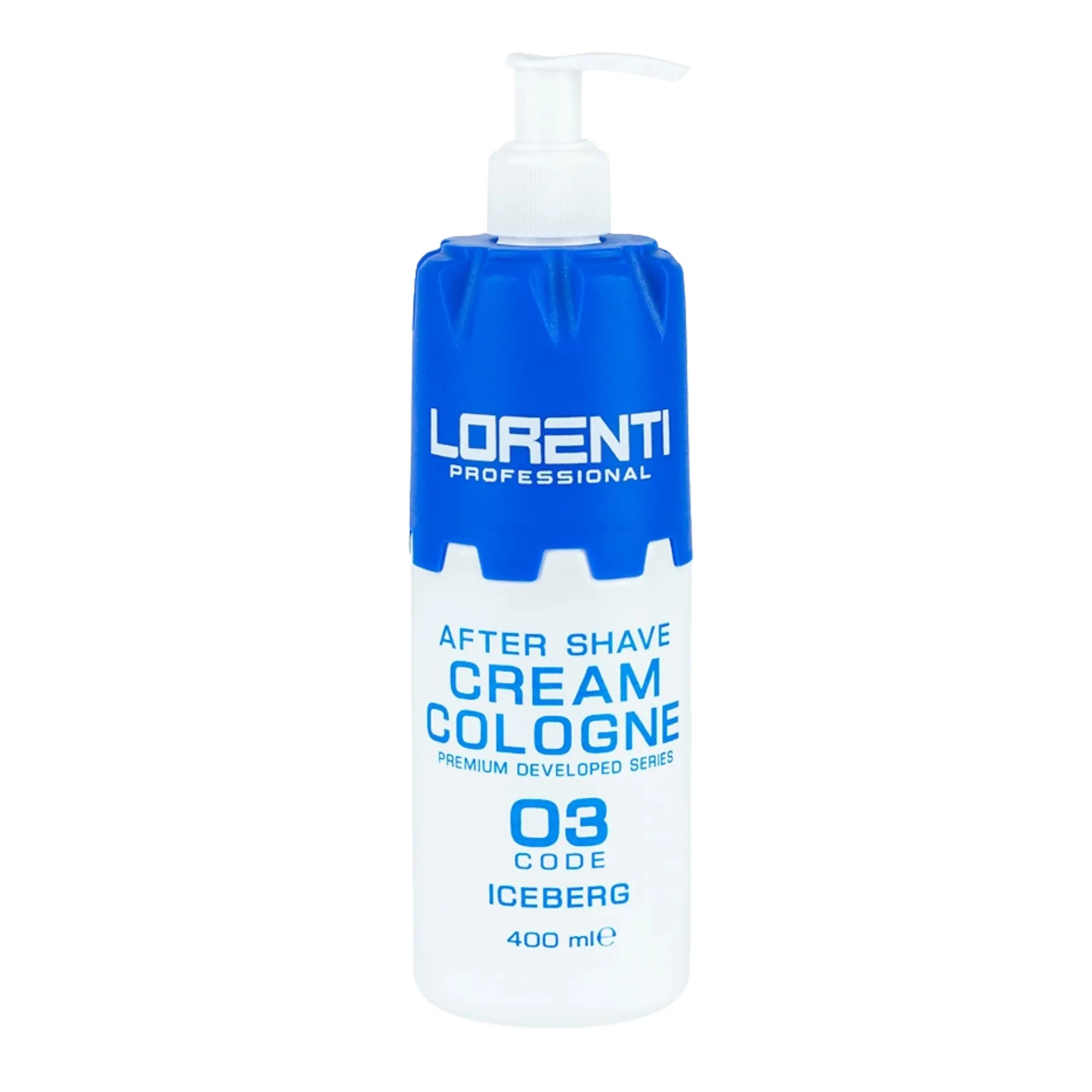 Lorenti Cream Cologne 400ml - 2-in-1 Aftershave, Skin Regenerating & Refreshing Vip Barber Supply