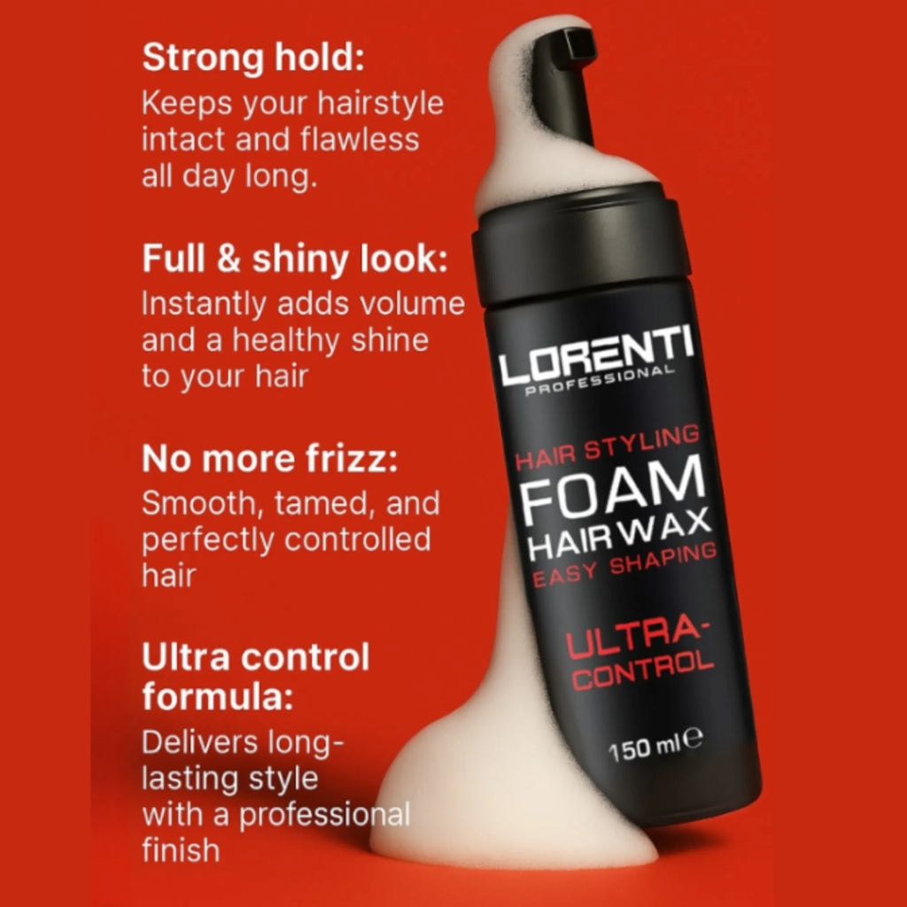 Lorenti Foam Wax 150ml Vip Barber Supply