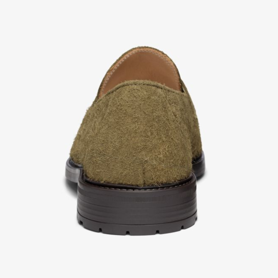 Men's Antelope Textured Suede Lug Centesimo Del Toro Shoes