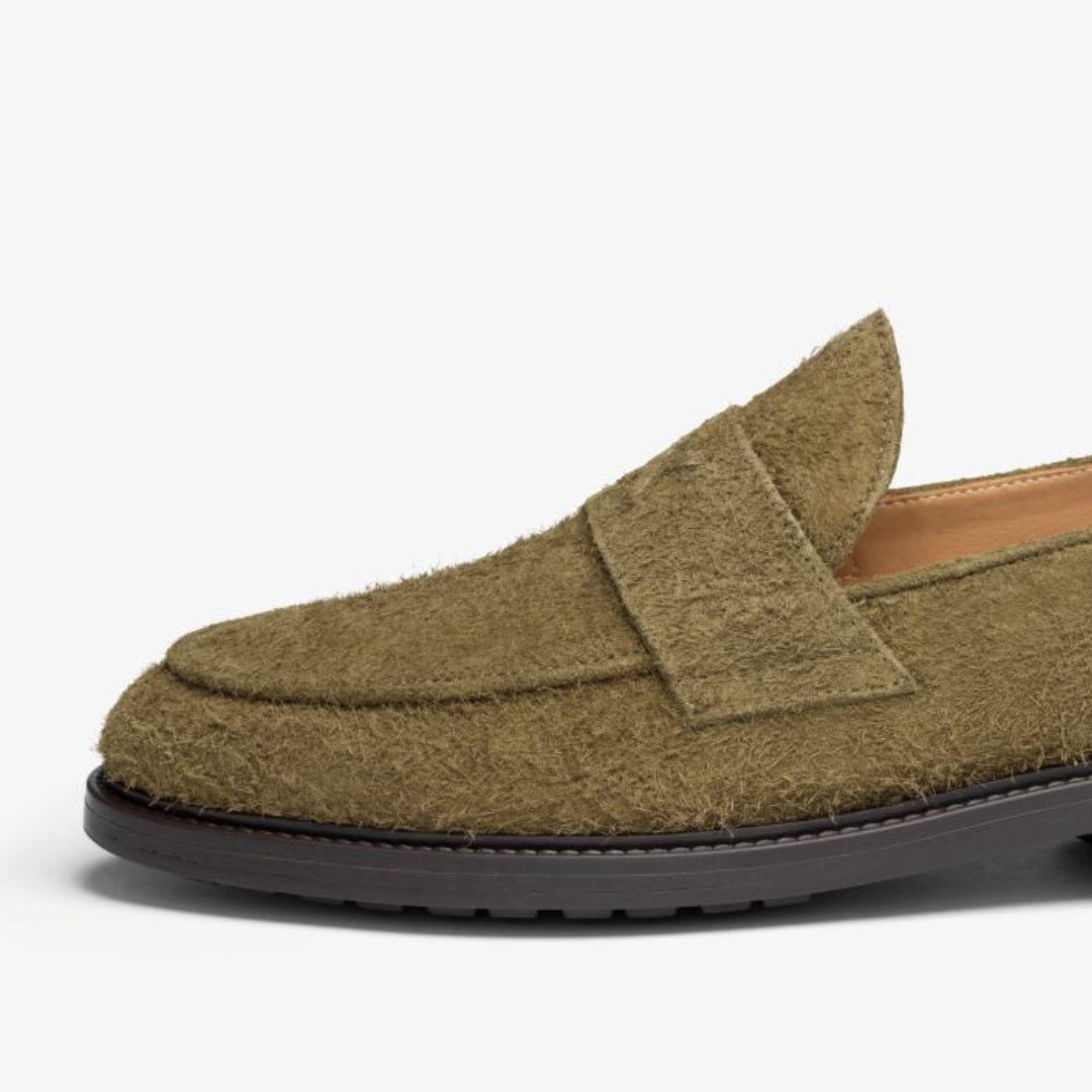 Men's Antelope Textured Suede Lug Centesimo Del Toro Shoes