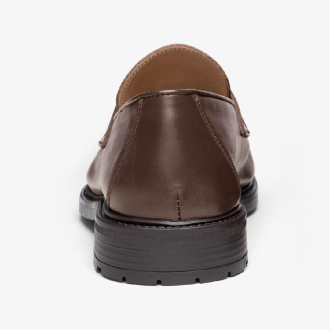 Men's Brown Leather Lug Centesimo Del Toro Shoes
