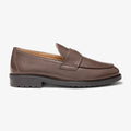 Men's Brown Leather Lug Centesimo Del Toro Shoes
