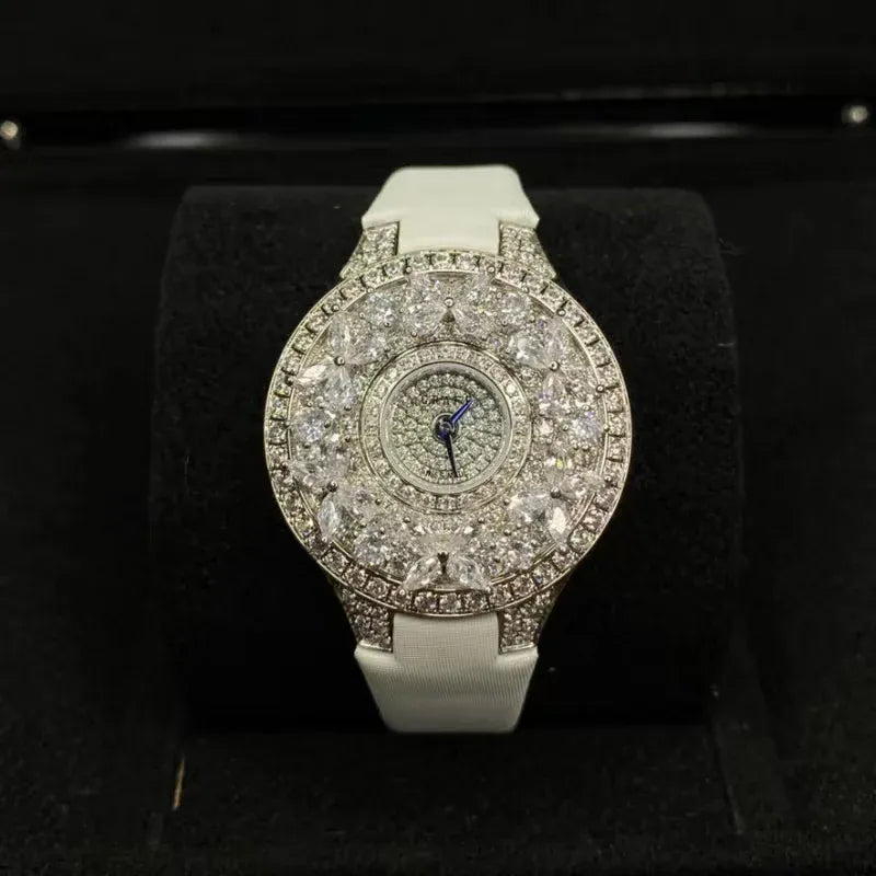Luxury Colorful Women’s Quartz Watch | Elegant Jewel Bracelet Timepiece
